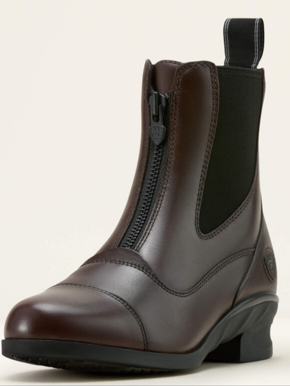 Ariat NWT Light Brown Heritage IV Zip Paddock Boots Size 7.5